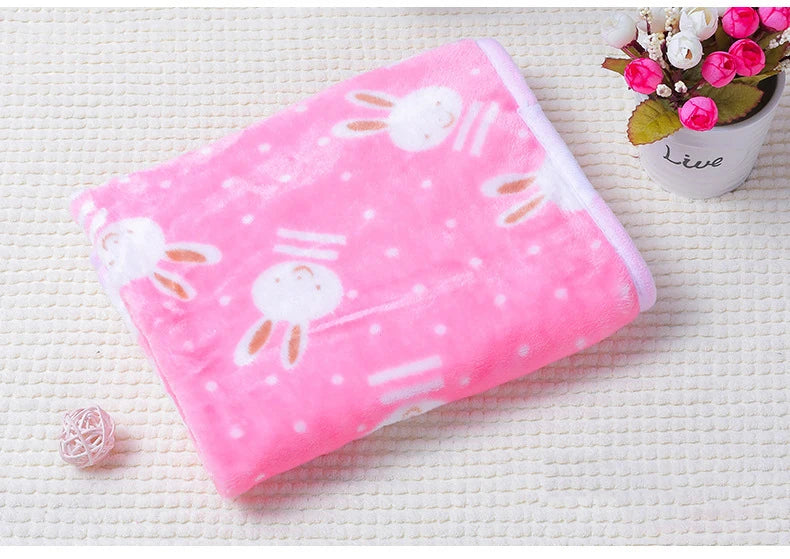 Soft and Fluffy High Quality Pet Blanket Cute Star Print