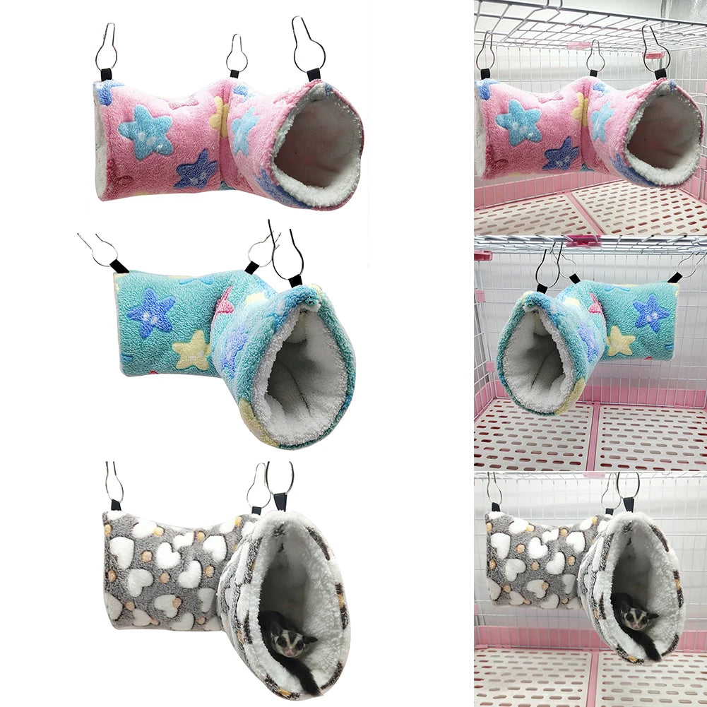 Hamster Hammock Swing Nest Winter Small Animals