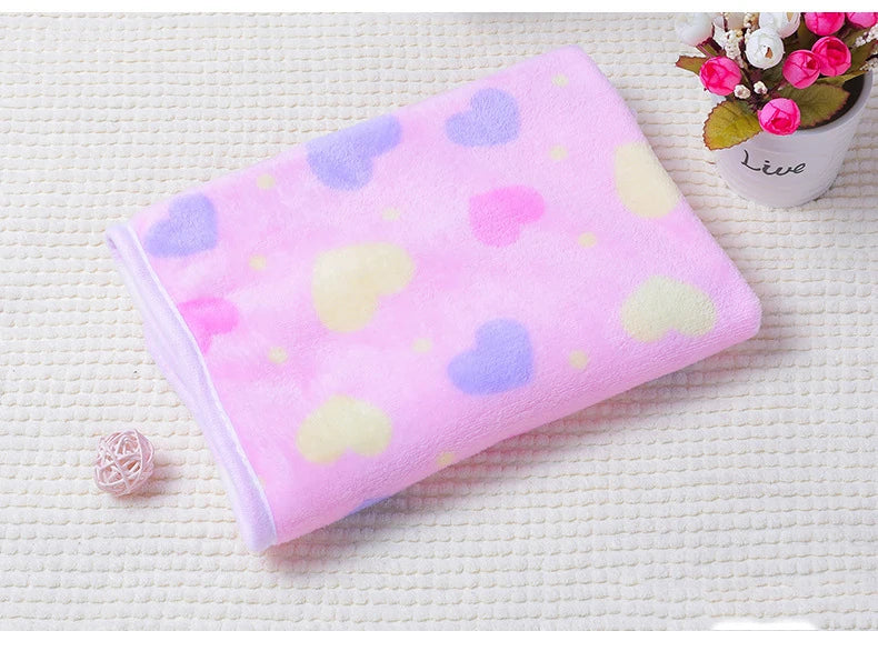 Soft and Fluffy High Quality Pet Blanket Cute Star Print