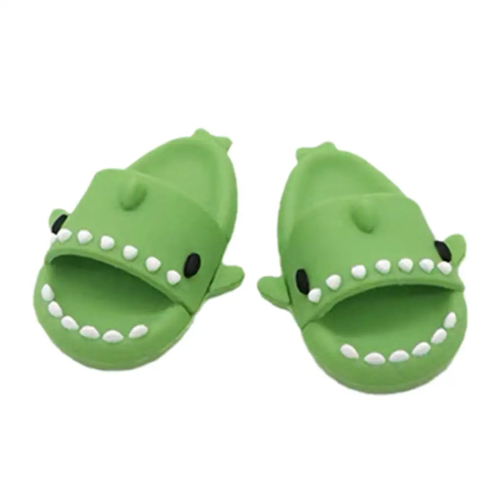 1pair Mini Shark Slipper For Small Pet