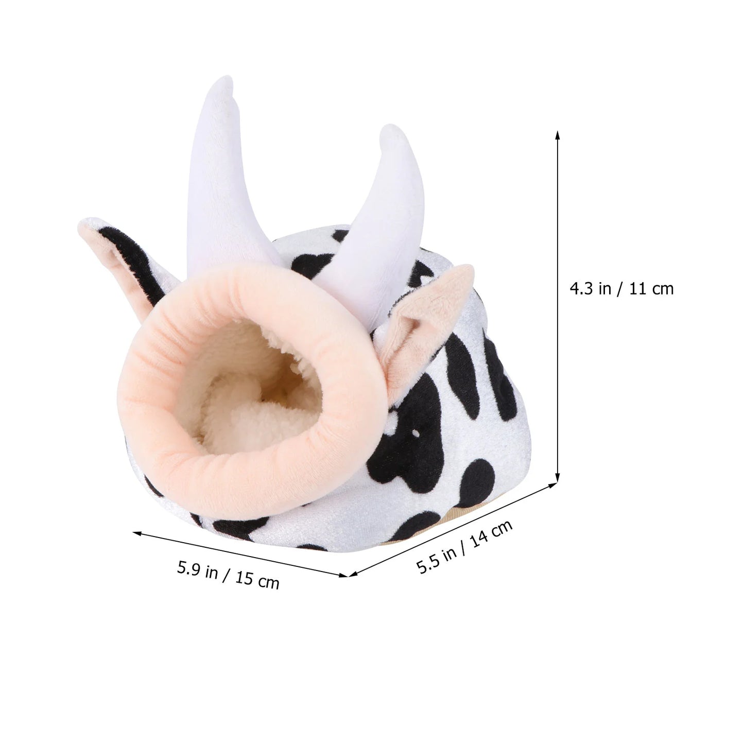 Hamster Cage Accessories Small Pet Cow