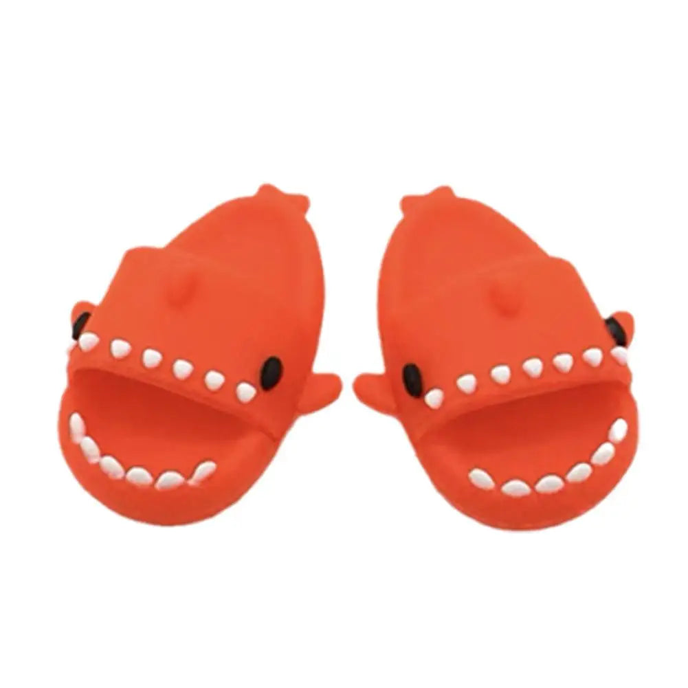 1pair Mini Shark Slipper For Small Pet