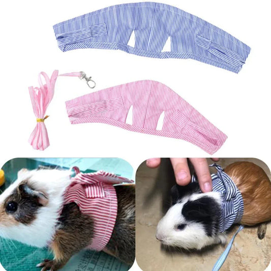 Guinea Pig Harness Vest Leash Set for Small Pet