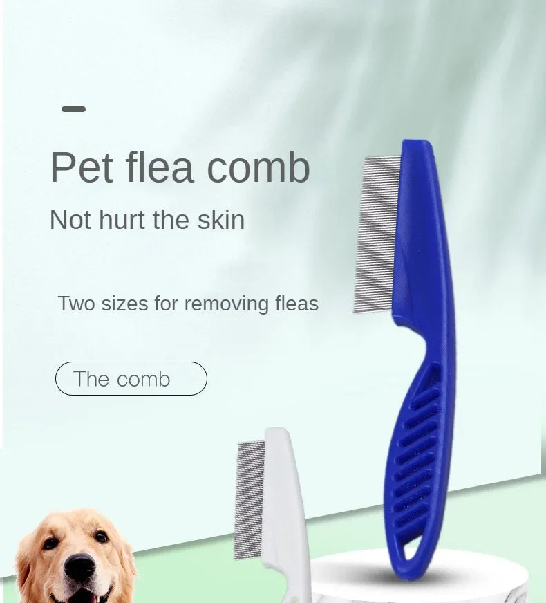 Cat white comb