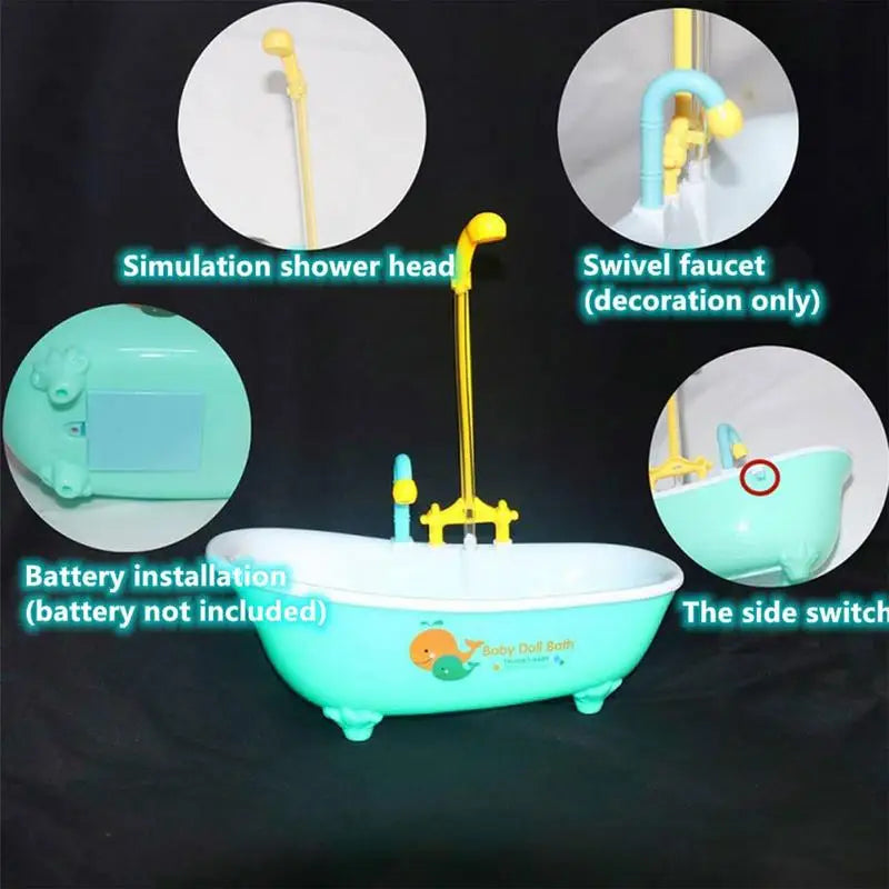 Parrot Automatic Bathtub Bird Shower Bathing Tub