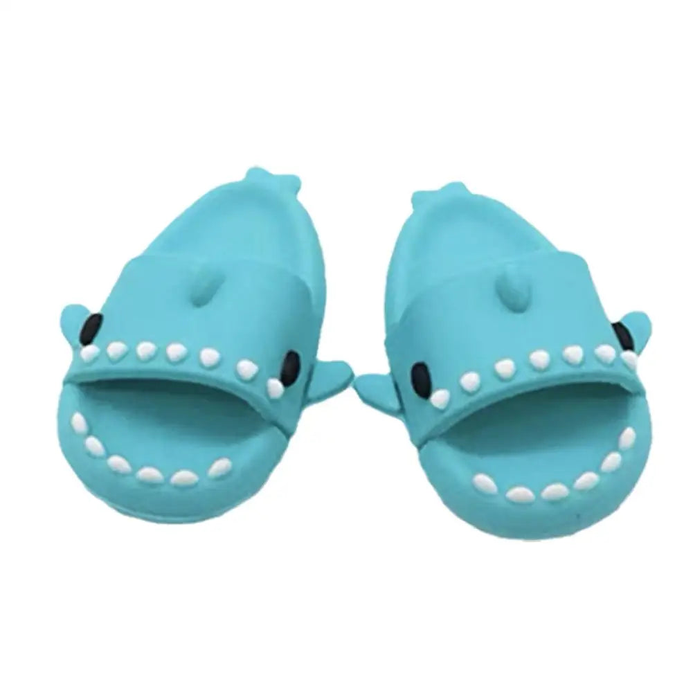 1pair Mini Shark Slipper For Small Pet